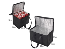 Dos Bolsas De Picnic Portátiles Hechas De Papel De Aluminio Grueso - 21*14*17 Cm