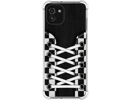 Carcasa para Samsung Galaxy A03 TUMUNDOSMARTPHONE Dibujos Antigolpes Zapatillas 03 Multicolor