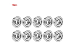 10 Peças Rolamentos De Esferas Miniatura Canelados F698zz Com Duplo Escudo 8*19*6mm De Aço