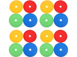 Juego De 25 Marcadores De Suelo Antideslizantes, Discos Planos Para Entrenamiento De Agilidad Para Niños Y Niñas.