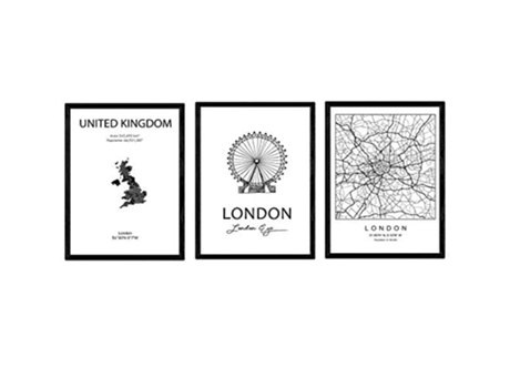 Pack de Poster NACNIC Paises y Monumentos (A3)