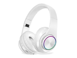 Auriculares inalámbricos Bluetooth B39 con luz de colores, enchufables, para juegos de cartas, música y movimiento, auriculares Bluetooth Ly Ebike