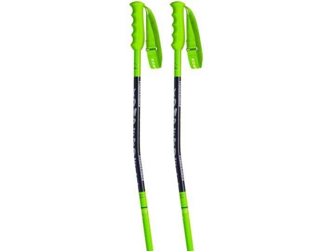 Bastón de Esquí KOMPERDELL Nationalteam Super G 19 Mm (Tam.: 120 cm - Negro y Verde)