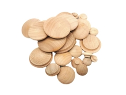 50 Tapones De Madera Con Forma De Champiñón Para Agujeros De Tornillos En Muebles