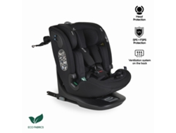 Asiento de coche Cangaroo Gts 40 de 150 cm en color negro