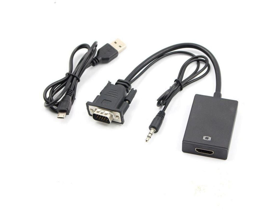 Cable adaptador VGA a HDMI*