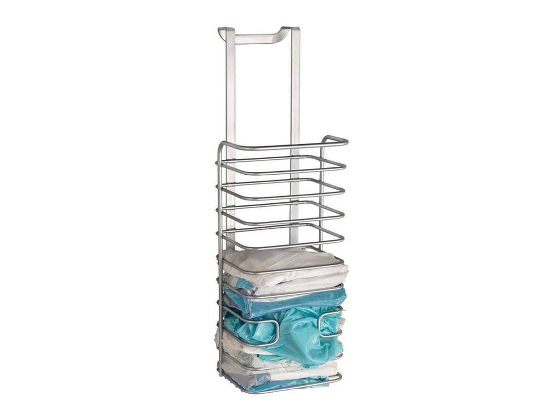 Soporte-Dispensador Bolsas Galileo Polytherm Plateado