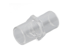 Adaptador de tubo para máquina de respiración, accesorio de conexión de manguera y cubierta facial Laopipfu