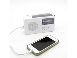 Rádio Portátil, Gerador Portátil, Rádio Solar, Rádio De Emergência Multifuncional Com Luz Led