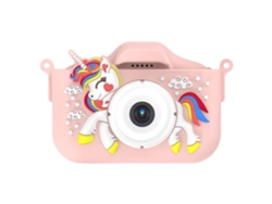 Siurn Camara Infantil Doble Camara Unicornio Rosa-hd
