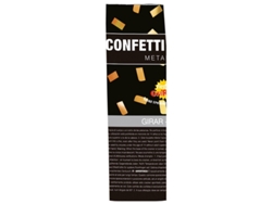 Confettis GUIRCA Set de 3 cañones de oro 10,5 Cm