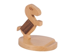 Soporte de madera para teléfono EOOCOO (antideslizante, ligero)
