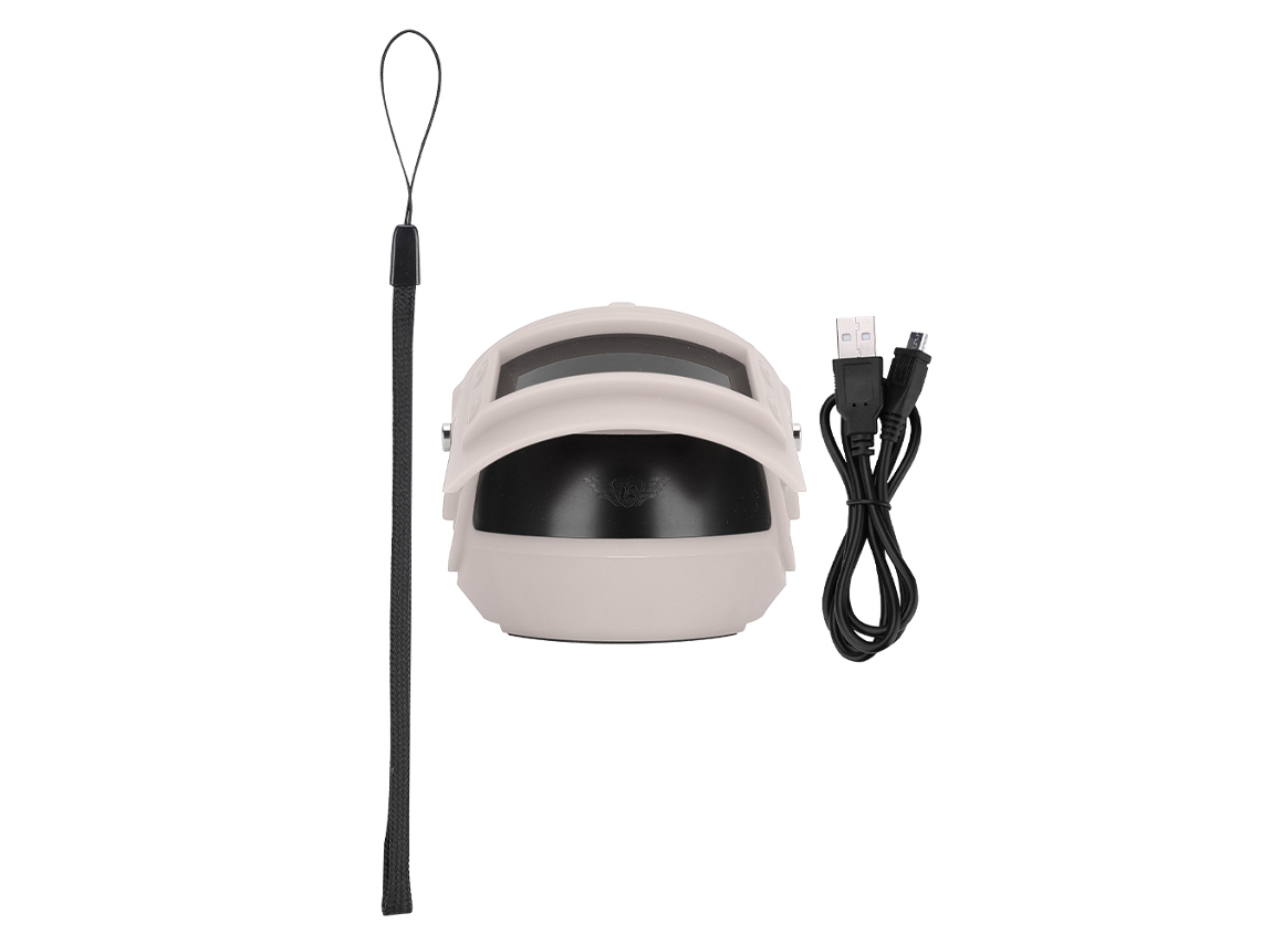 Altavoz Portátil Mini Bluetooth 4.2 Con Soporte Para Teléfono Para Viajes Al Aire Libre - Gris