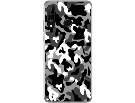 Carcasa Huawei P30 Lite TUMUNDOSMARTPHONE Snow Camuflaje Multicolor