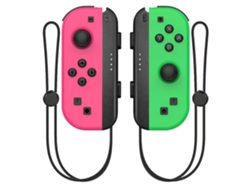 Mando Joypad Multicolor para Nintendo Switch, Gamepad Inalámbrico, Joy-Cons con Doble Vibración y Mandos para Switch Viewleaf