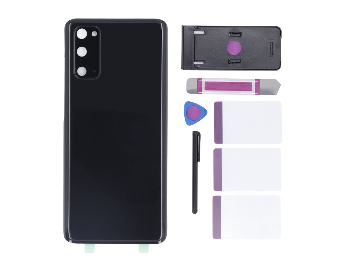 Reemplace La Tapa Trasera De Vidrio Del Teléfono Móvil Con Lente De Cámara Preinstalado Y Adhesivo Para Samsung Galaxy S20