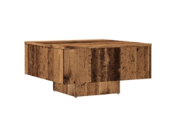 Mesa de centro MAISON EXCLUSIVE en madera antigua (60 x 60 x 31,5 cm)