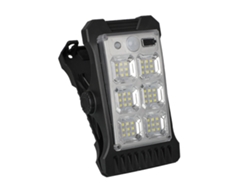 Rebe-luz Solar Exterior Con Sensor De Movimiento, 3 Modos De Iluminación, Usb Cargable, Clip Y Gancho, Para Jardín, Patios Y Fences