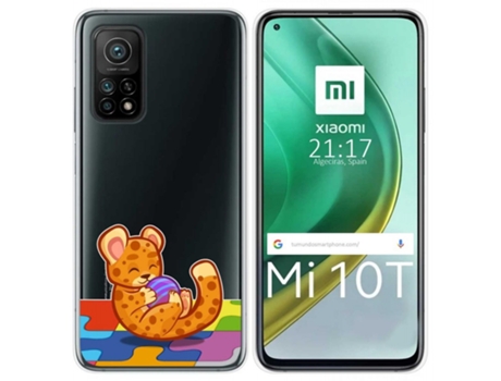 Carcasa Xiaomi Mi 10T / Mi 10T Pro TUMUNDOSMARTPHONE Dibujos Transparente Multicolor