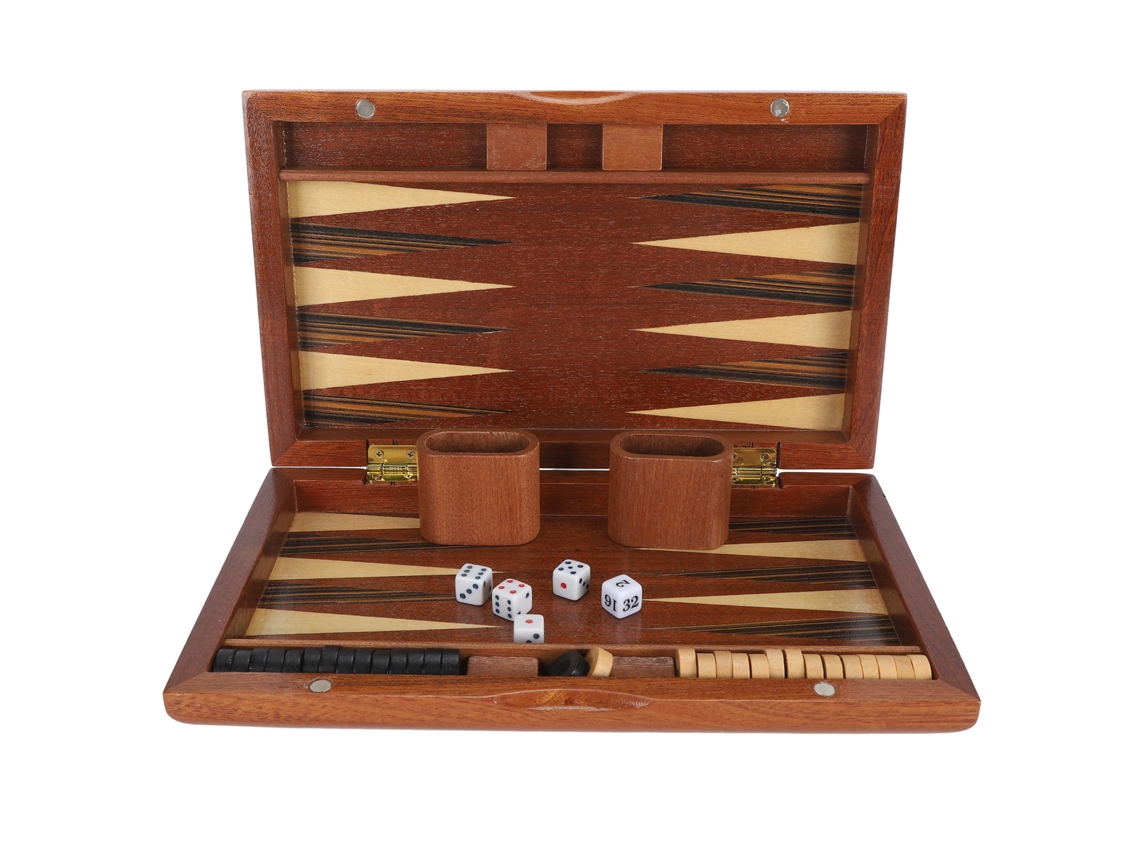 Juego De Ajedrez Clásico Profesional En Madera De Nogal Portátil Con Estuche Para Adultos Y Niños.