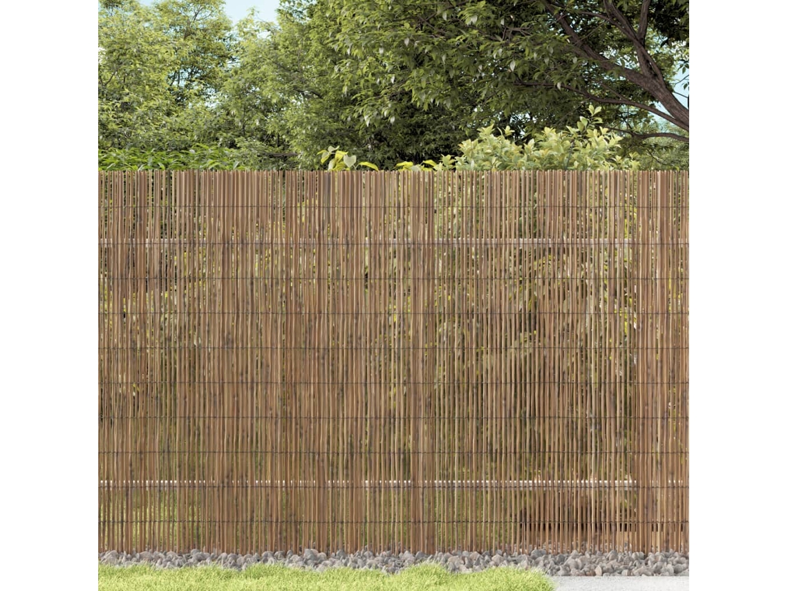 Valla de jardín de caña de 300 x 100 cm, DKD HOME DECOR