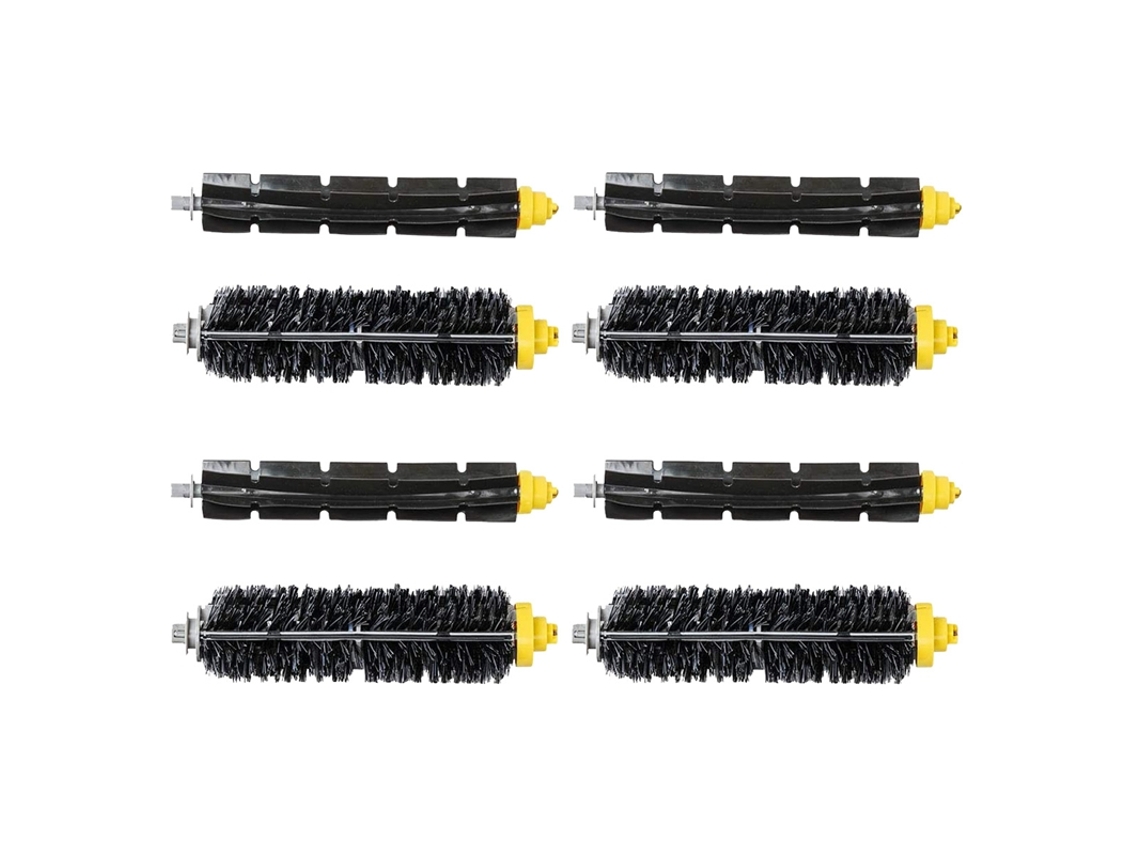 Cerdas de repuesto y cepillo batidor Flexible para Irobot Roomba serie 600 680 660 655 651 650 accesorio de aspiradora (4 juegos)