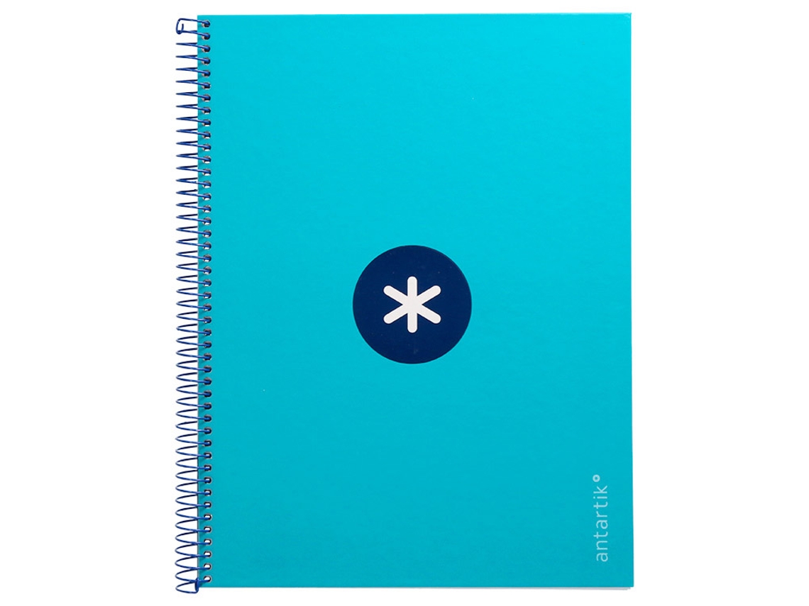 Cuaderno LIDERPAPEL Série Antartik 90g/m² azul, horizontal (A4)
