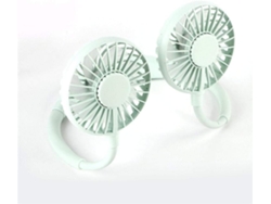 Mini Ventilador Portátil De Cuello Para Colgar Mini Deportes Al Aire Libre Rotación 360 Grados