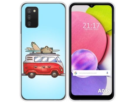 Carcasa Samsung Galaxy A03s TUMUNDOSMARTPHONE Dibujos Multicolor