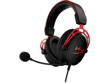 Auriculares Gaming Con Cable HYPERX Cloud Alpha (Over Ear - Multiplataforma - Noise Cancelling - Negro)