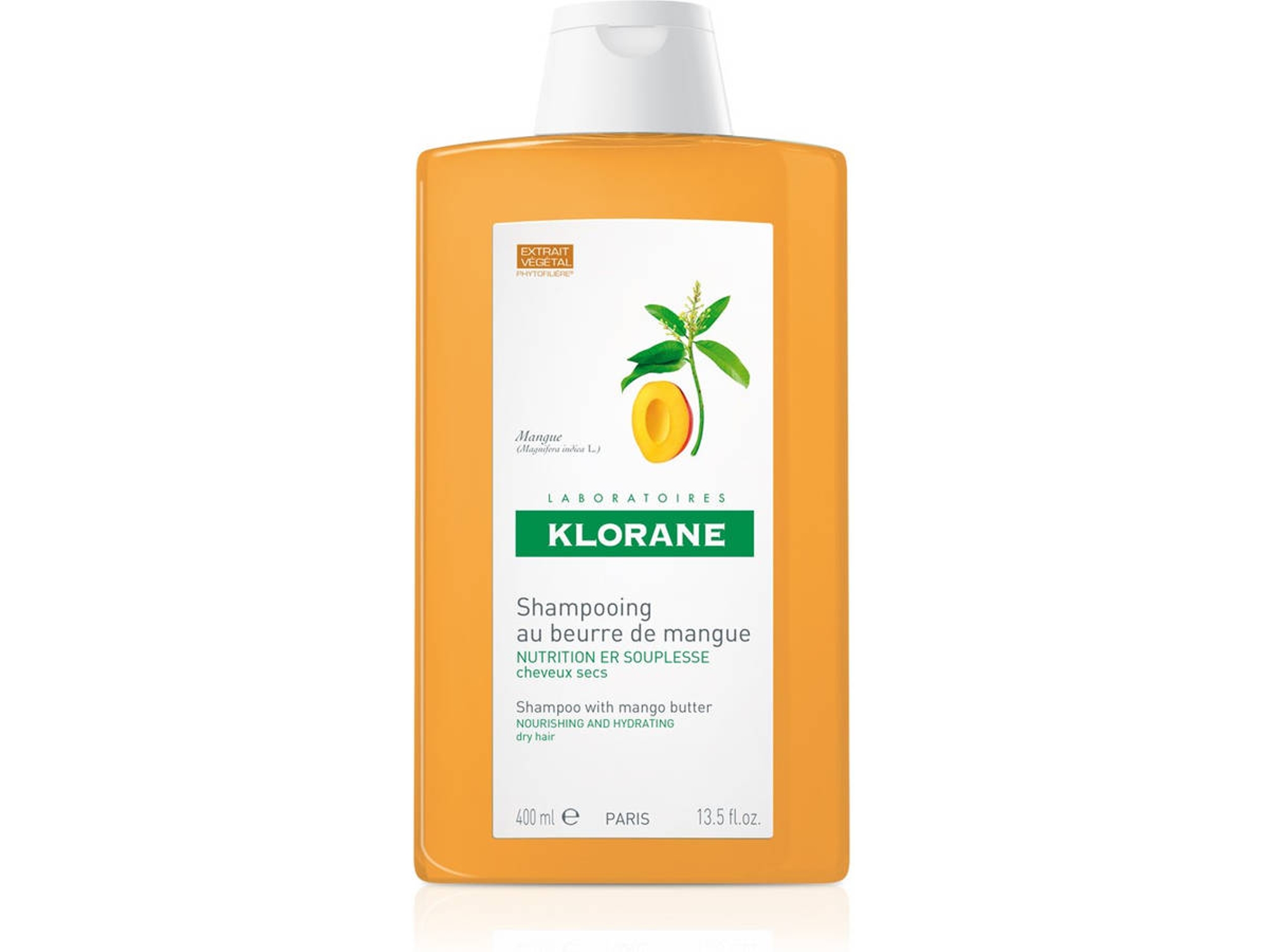 Champú KLORANE Shampoo with Mango Butter ( 400 ml)