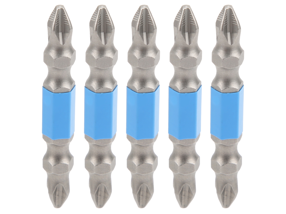 5 Puntas Magnéticas Ph2 De 50 Mm Para Destornillador Eléctrico De Mano.