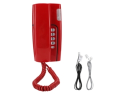 Teléfono fijo con línea del Reino Unido y cable, Mini T811