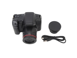 Cámara digital para vlogging de 16 MP y 1080p con zoom digital de 16x y pantalla de 2,4 pulgadas.
