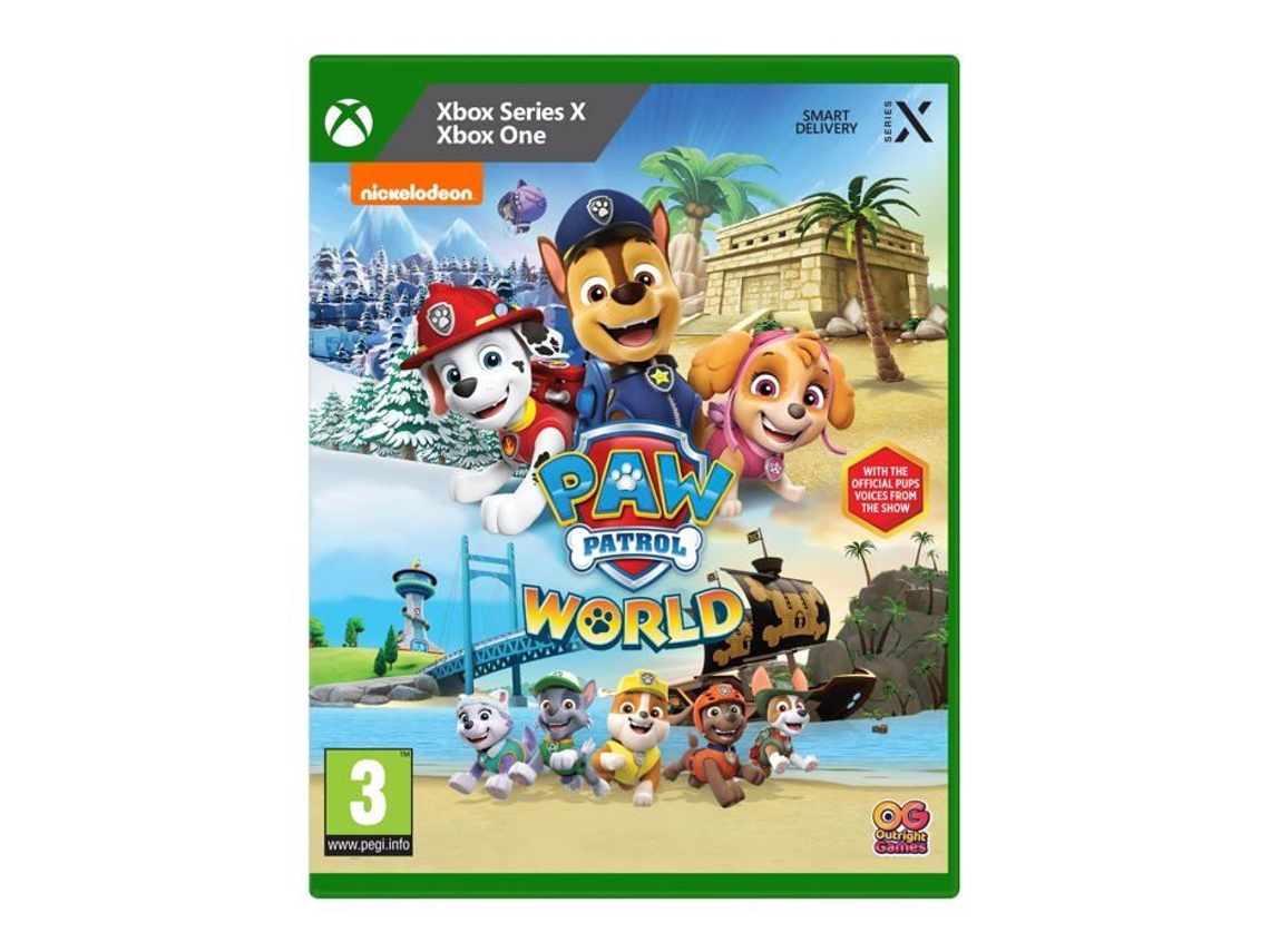 Código de extensión del videojuego Paw Patrol World de BANDAI NAMCO (Xbox One/Series X)