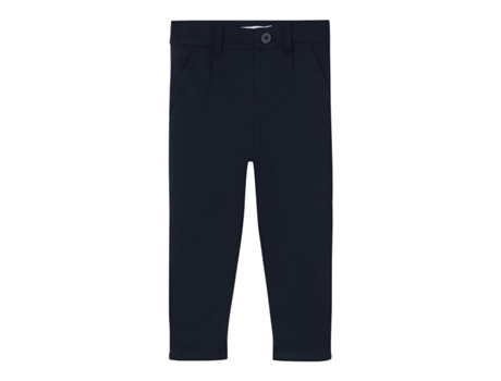 Pantalones de Niños NAME IT Chinos Silas Comfort Azul (7 años)