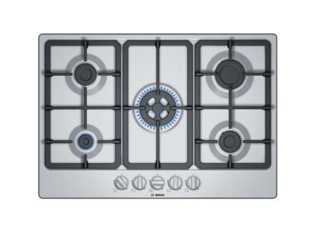 Placa de Gas BOSCH PGQ7B5B90 (75 cm - Inox)