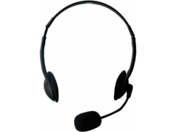 Auriculares Con Cable EWENT EW3563 (On Ear - Multiplataforma - Negro)