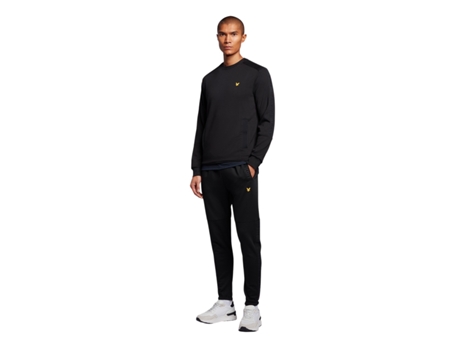 Pantalones de Chándal LYLE & SCOTT (Hombre - Negro - XL)