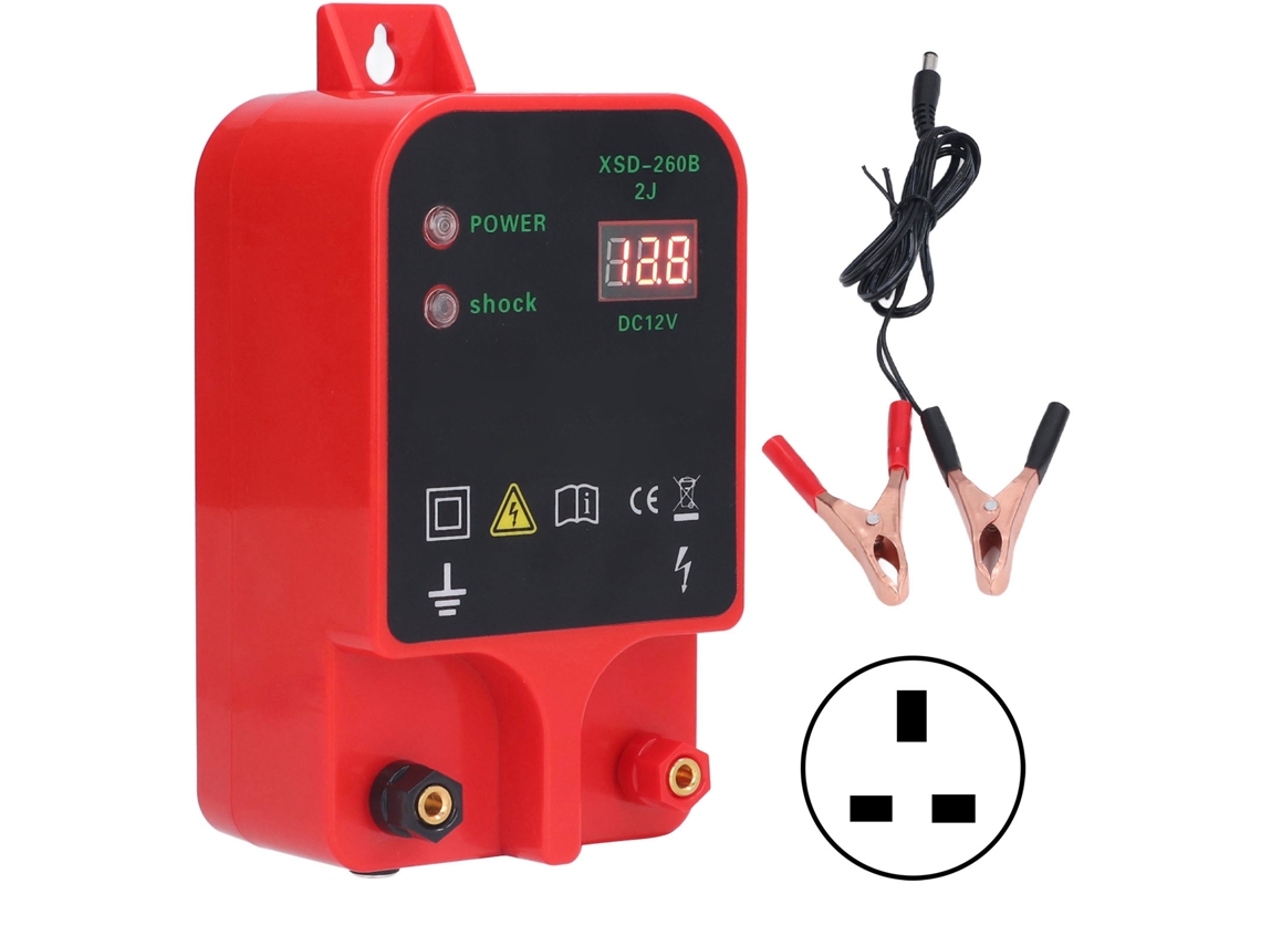 Cargador De Cerca Eléctrica Pasture Pulse Con Control De Alto Voltaje Para Animales
