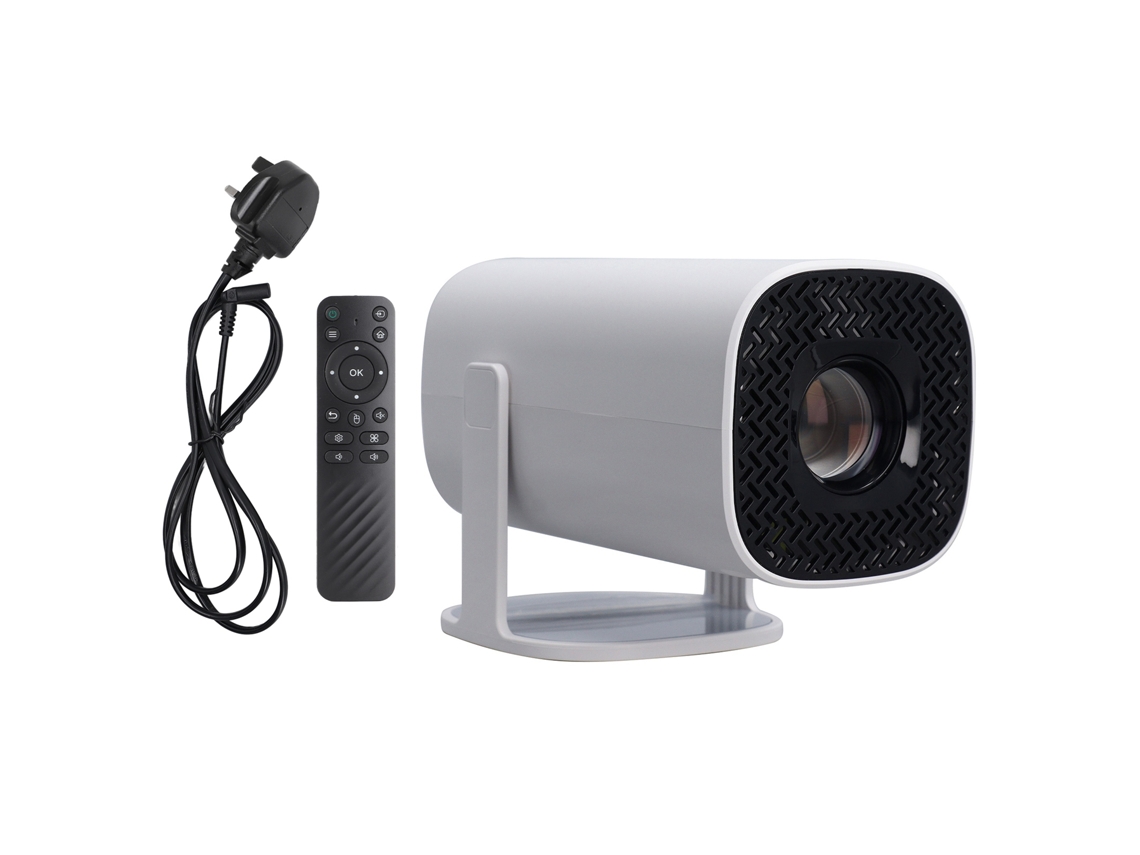 Proyector Portátil 4k Compatible Con 1080p Wifi6 Bt 5.2 Android 11 Rotativo Enchufe Gb