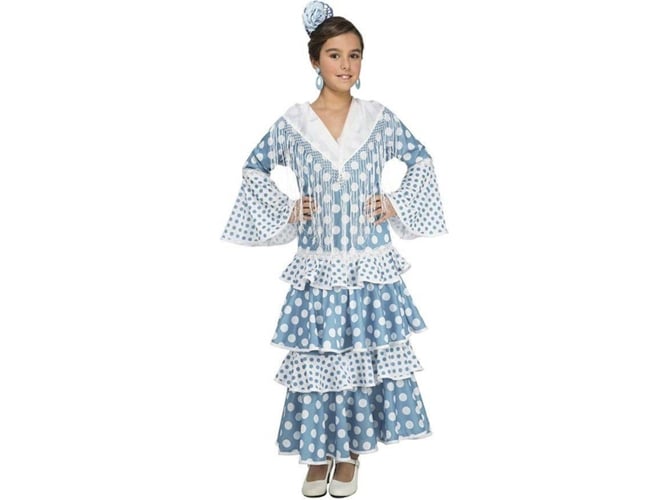 Disfraz de Niña VIVING Flamenca (Tam: 7-9 Años)