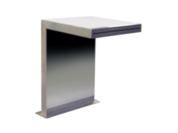 Piscina Recta Cascada Fabricada En Acero Inoxidable Aisi 315 SUINGA