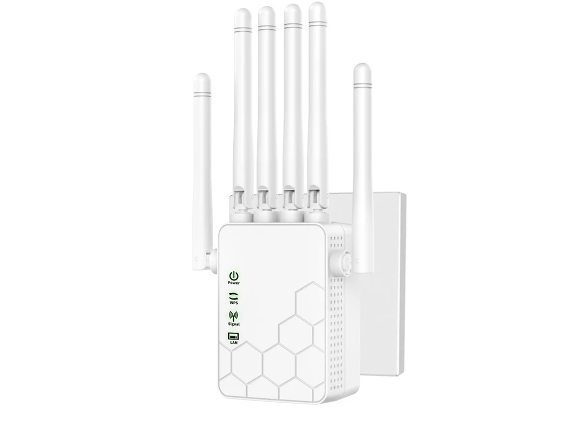 Extensor de wifi más reciente de 2024. Amplificador de señal wifi para una cobertura total de hasta 11,800 pies cuadrados en el hogar. Yizhood.