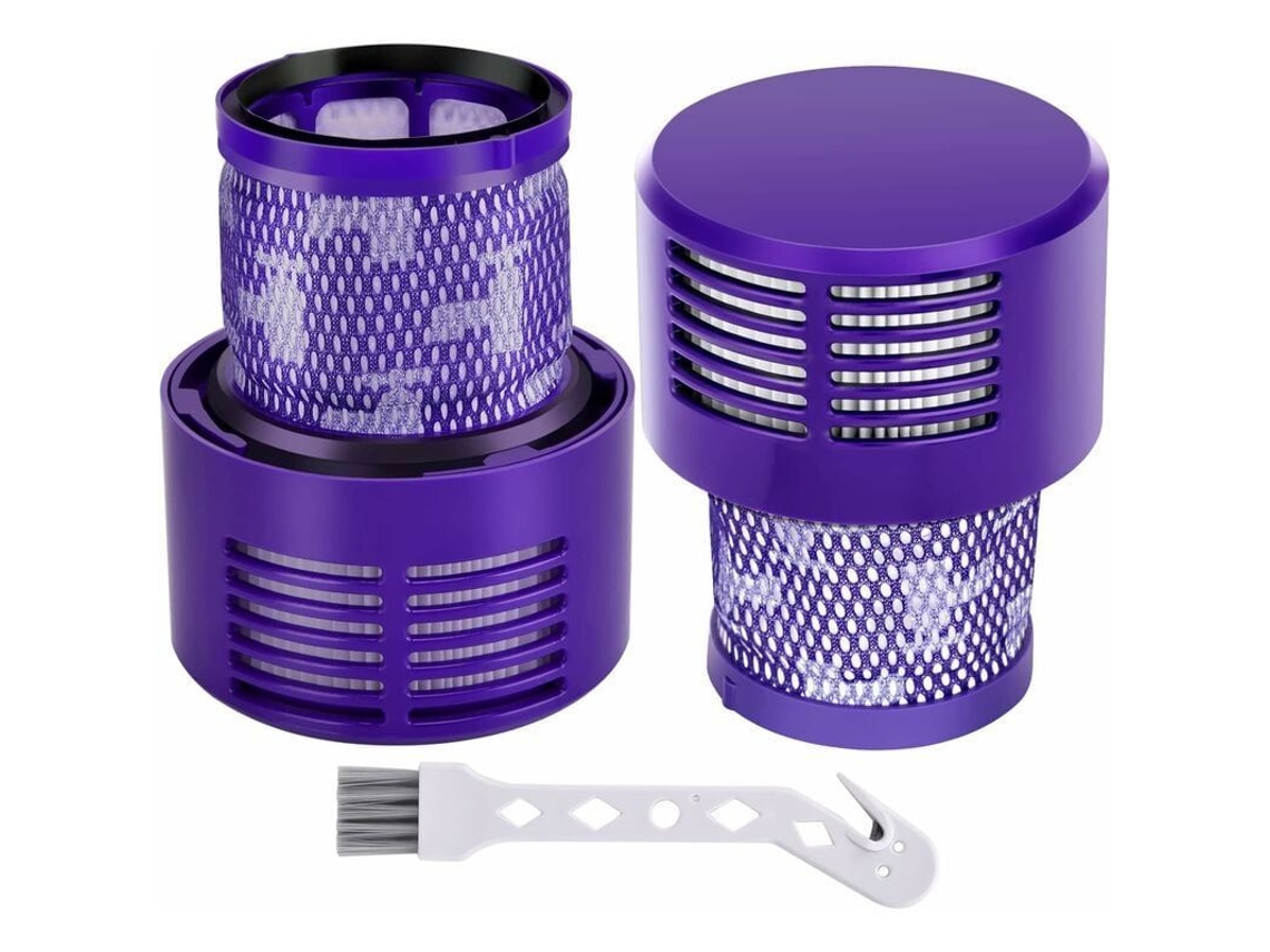 Paquete De 2 Filtros Dyson V10 Sv12 - Repuesto Para Modelos Absolute/animal (dy-969082-01)