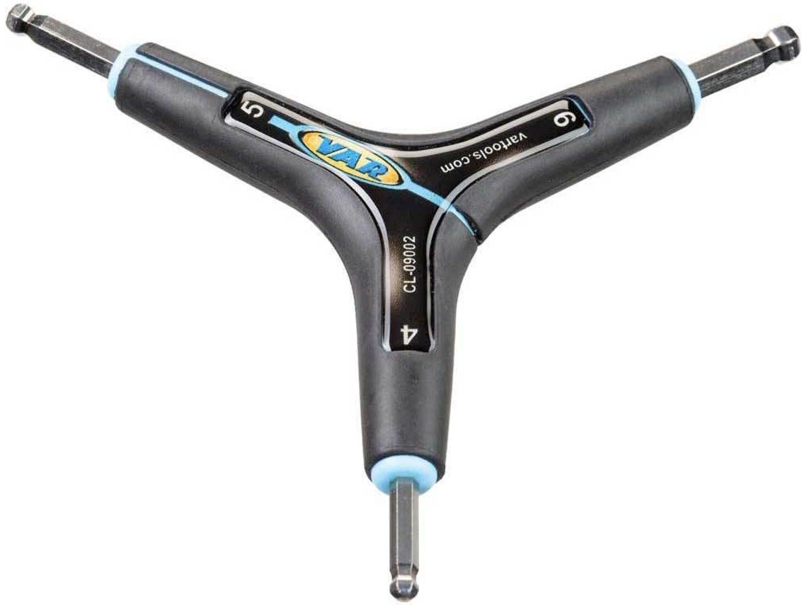Herramienta VAR Premium Hex Wrench Set Ball End (4-5-6 Mm)