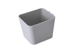 Organizador De Pared Con Placa Perforada, No Requiere Taladro, Adhesivo, Múltiples Orificios, Gris Para Cocina.