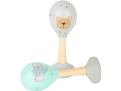 Musical Rattles Pastel SMALL FOOT COMPANY (12 meses)