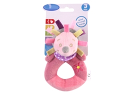 Peluche Suave Con Forma De Animalito De Dibujos Animados - Erizo Rosa