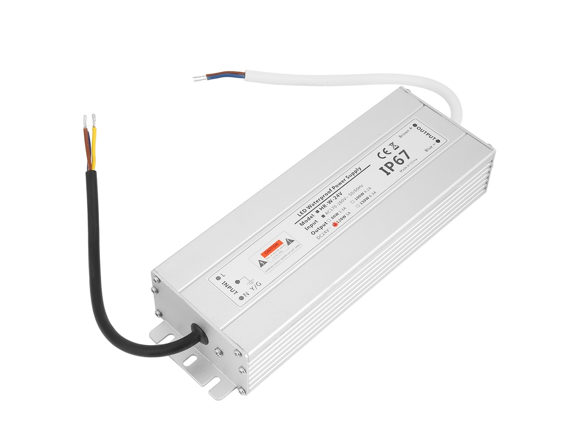 Omni-fuente De Alimentación Led 24v 120w 5a Impermeable Ip67 Driver Transformador Para Tiras Led